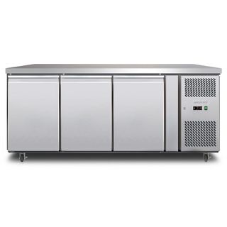 BROMIC Three Solid Door Under Bench Chiller 417L