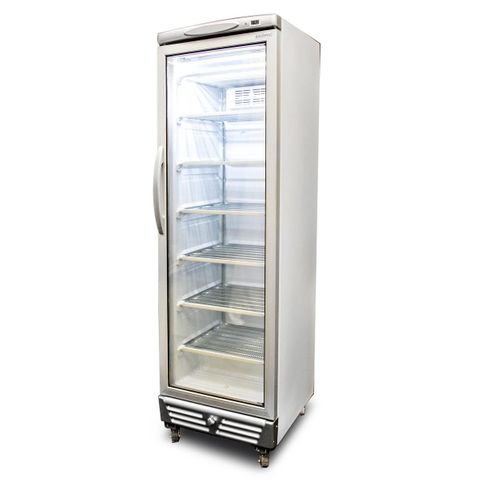 BROMIC LED Flat Glass Door 300L Upright Display Freezer