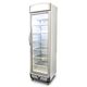 BROMIC LED Flat Glass Door 300L Upright Display Freezer with Lightbox