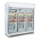 BROMIC Flat Glass Door 1507L LED Upright Display Freezer