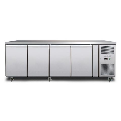 BROMIC Four Solid Door Under Bench Chiller 553L