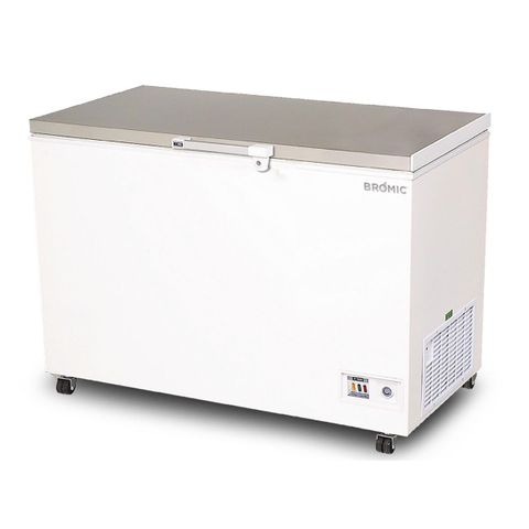 BROMIC Flat Top Stainless Steel 296L Storage Chest Freezer