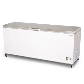 BROMIC Chest Freezer 675L Flat Top Stainless Steel