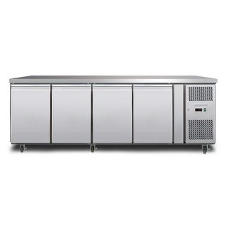 BROMIC Underbench Storage Freezer 553L LED Four Solid Doors