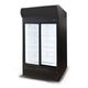 BROMIC LED Sliding Glass Door 945L Upright Display Chiller with Lightbox