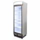 BROMIC LED Curved Glass Door 380L Upright Display Chiller with Lightbox