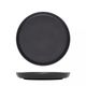 Round Plate 220mm ECLIPSE Black