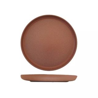 Round Plate 280mm ECLIPSE Brown