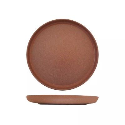 Round Plate 280mm ECLIPSE Brown