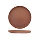 Round Plate 280mm ECLIPSE Brown