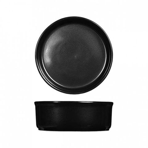 DIS Tapas/Mezze Dish 140mm/430ml "RUSTICS BLACK" ART de CUISINE