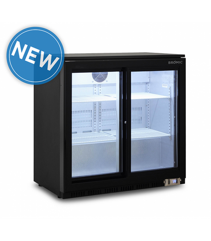 BROMIC Back Bar Display Chiller 190L (Sliding Door)