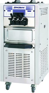 SPACEMAN Mid Capacity, Twin Twist Floor Standing Soft Serve Machine
