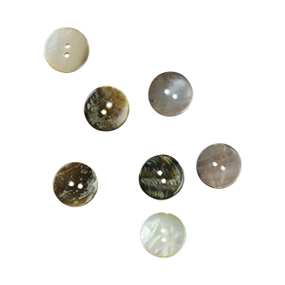 SHELL BUTTON - BMOP - 25MM [40L] (DOZ)