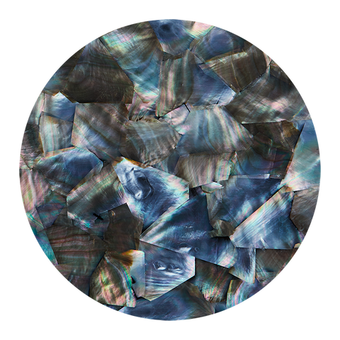 Black Mother of Pearl Natural Mosaic