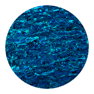 SHELL VENEER COATED - PAUA BLUE SAPPHIRE - 230*130MM