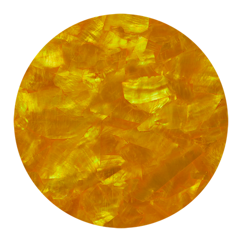 SHELL VENEER COATED - WMOP CITRINE YELLOW - 200*200MM