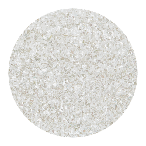 White Mother of Pearl Natural Galaxy Light