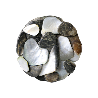 SHELL PIECES BMOP SATIN - UNSORTED 500 GRAMS
