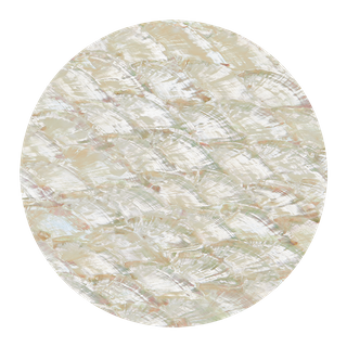 SHELL VENEER COATED - ABALONE PEARL NATURAL - 200*200MM