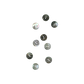Shell Button - Black Mother of Pearl