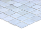SOLID SHELL MOSAIC TILE - F/W MOP WHITE SQUARE - 15*15MM/305*305MM