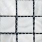 SOLID SHELL MOSAIC TILE - F/W MOP WHITE SQUARE - 25*25MM/318*318MM