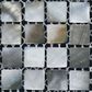 SOLID SHELL MOSAIC TILE - BMOP NATURAL SQUARE - 15*15MM/305*305MM