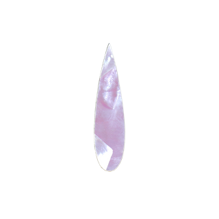 White Mother of Pearl Amethyst Purple