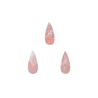 White Mother of Pearl Pink Quartz