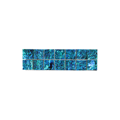 SHELL VENEER TILE - PAUA BLUE SAPPHIRE - MOSAIC 25*25 (14PC)