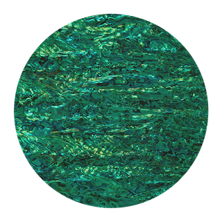 SHELL VENEER MATT COATED - PAUA EMERALD GREEN - 200*200MM