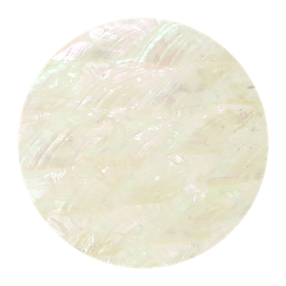 SHELL VENEER UNCOATED - PAINTED BACK WHITE - ABALONE PEARL NATURAL - 205*205MM