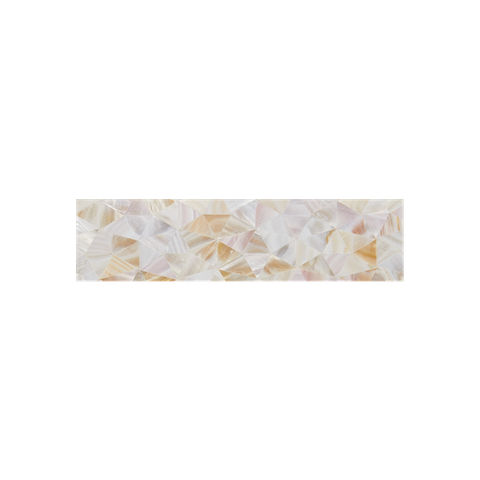 Solid Shell Tile - Freshwater Mother of Pearl Natural Crazy