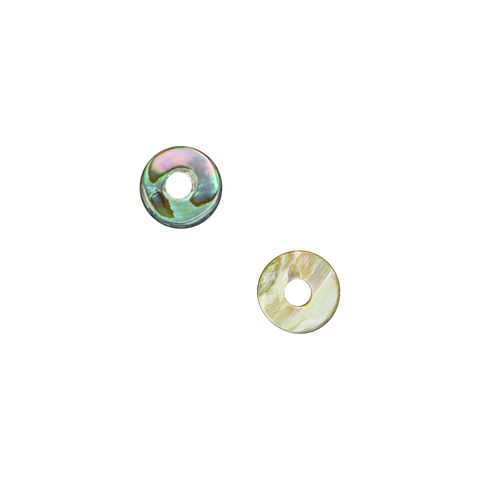 Shell Bead - NZ Abalone Paua Shell - Donut