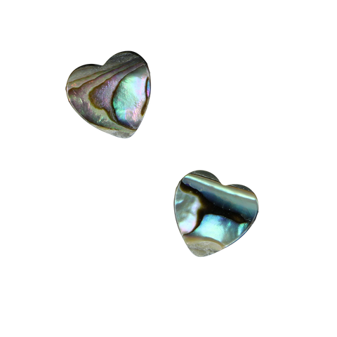 Shell Bead - NZ Abalone Paua Shell - Heart