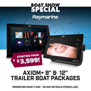 Axiom+ 9 and 12 Trailer Boat Packages
