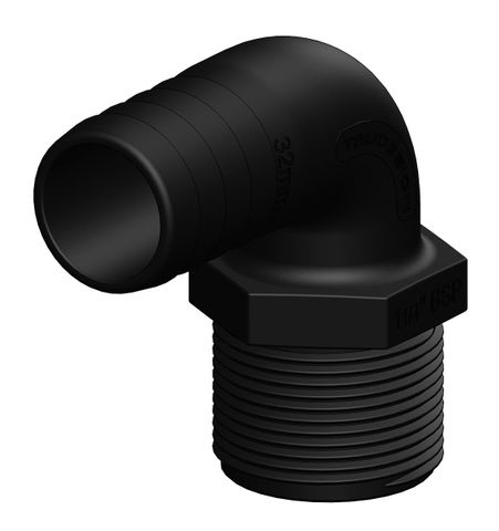 Trudesign 90 Degree Hose Tails - Male