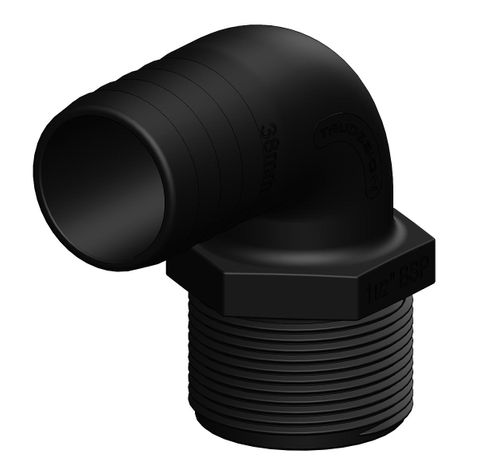 Trudesign 90 Degree Hose Tails - Male