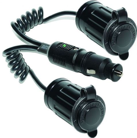 Blue Sea 12V Single Plug &amp; Dual Socket Extension