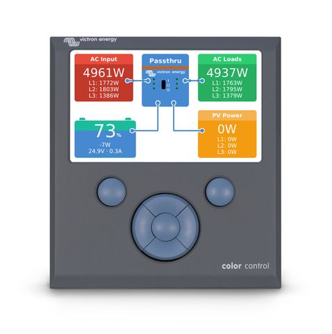 Victron Colour Control System Monitor CCGX