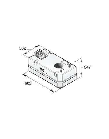 Vetus Diesel Fuel Tanks with Connectors