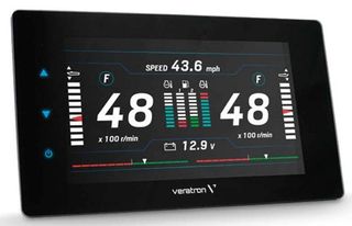 Veratron VMH 70 Multifunctional Displays - 7 Inch Touchscreen Display, Mineral Glass, IPX7, NMEA2000, can