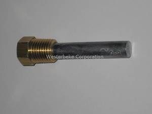 Westerbeke Heat Exchangers and Spares - Heat exchanger anode sacrificial zinc 011885