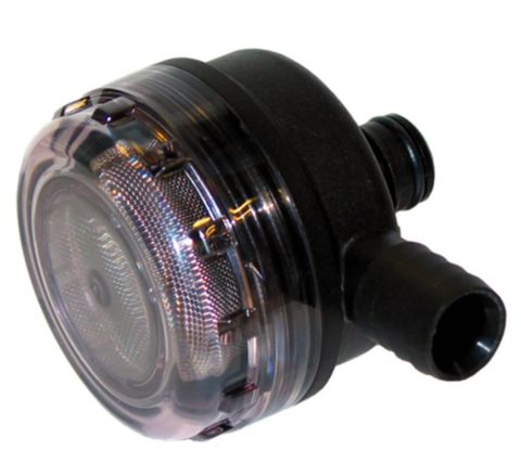 Flojet Pump Inlet Strainer - 19mm, 3/4" - Quad to Barb