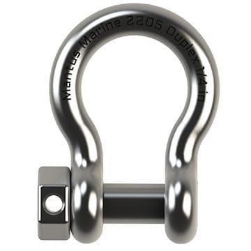 Mantus Anchor Shackles - 5/16 SS HEX HEAD