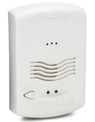 SIM100 Switch Indicator Module - Carbon Monoxide (CO) Detector (Surface Mount White)