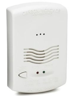SIM100 Switch Indicator Module - Carbon Monoxide (CO) Detector (Surface Mount White)