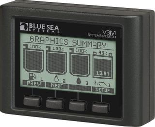 Blue Sea Vessel Systems Monitor