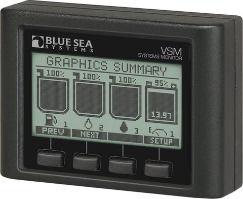 Blue Sea Vessel Systems Monitor